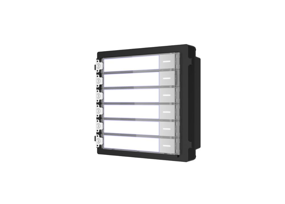Klingelmodul mit 6 Klingeln für ModuLINE Sprechanlage